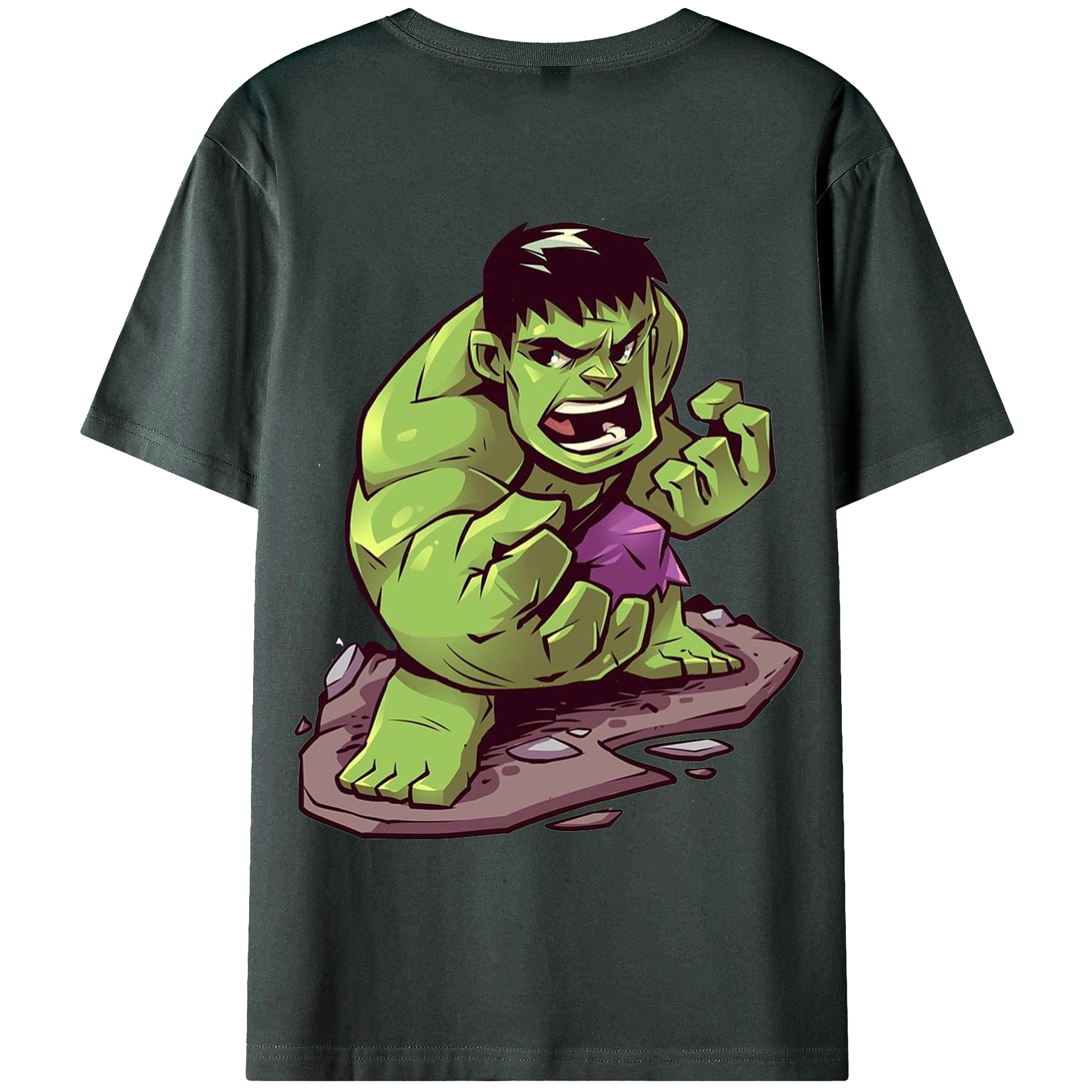（画像用） アベンジャーズ The Avengers 綿100％ メンズ半袖Tシャツ（バックプリント） 通気性